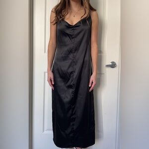 Black Slip Dress